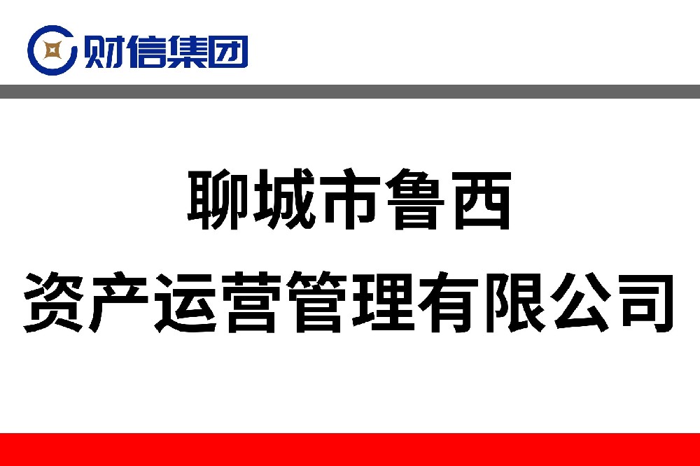 聊城市鲁西资产运营管理有限公司
